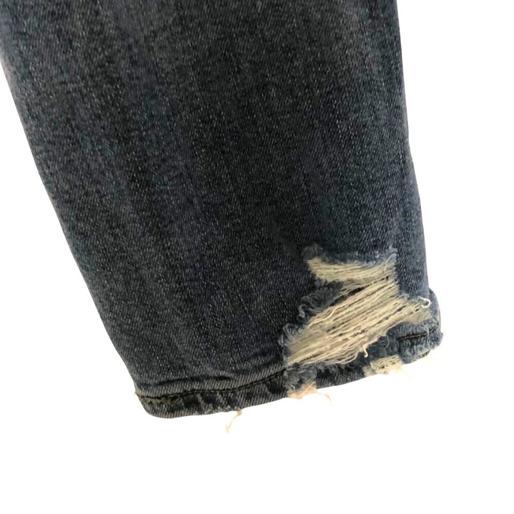 Abercrombie & Fitch Mens Distressed Skinny Tapered Jeans 31 x 30 Medium Wash - Picture 14 of 14